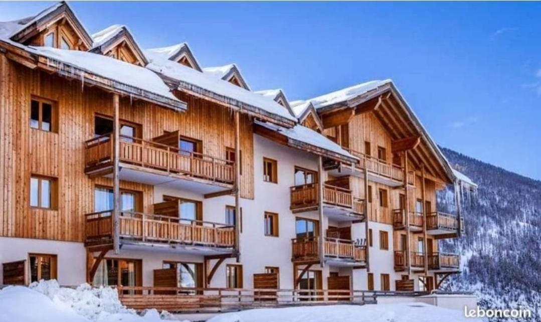 Appartement T2-5 Couchages L'Ecrin Des Orres 1800 Лез-Ор Экстерьер фото